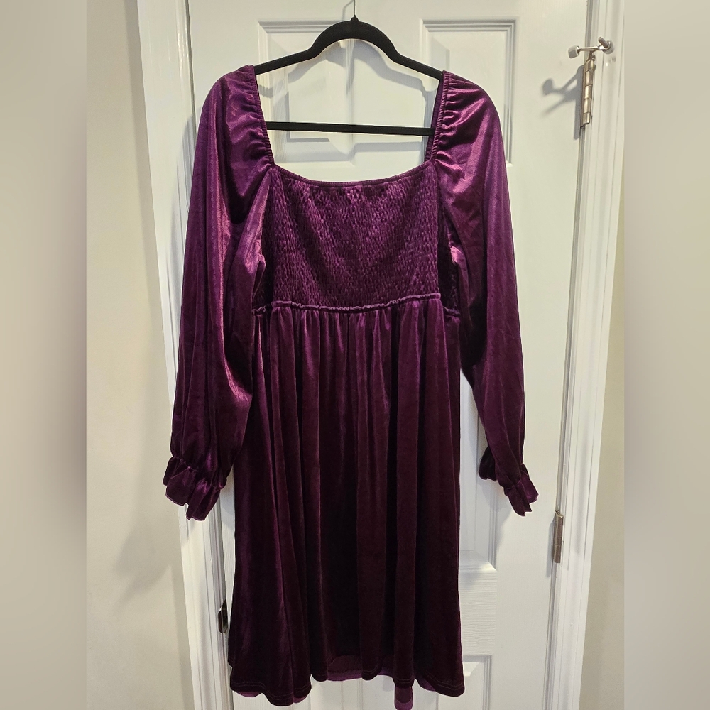 Elegant Purple Dress